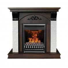 3D-электрокамин Realflame Corfino NT c очагом 3D Oregan