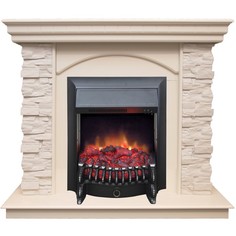 Электрокамин RealFlame Elford WT с Fobos Lux BL S