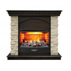3D-электрокамин Elford 25,5 AO c очагом FireStar 25,5 3D Real Flame
