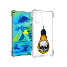 Чехол MyPads Tocco для Samsung Galaxy S10 Lite череп в лампочке (PT143840.502.676)
