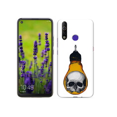Чехол MyPads Tocco для Tecno Camon 12 Air череп в лампочке