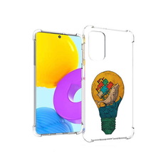 Чехол MyPads Tocco для Samsung Galaxy M52 5G кит в лампочке с парусами (PT226932.542.387)