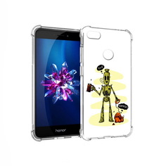 Чехол MyPads Tocco для Honor 8 Lite прикольный робот (PT62584.26.557)