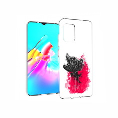 Чехол MyPads Tocco для Asus Zenfone 8 медведь в дымке