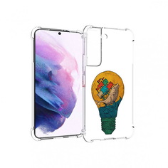 Чехол MyPads Tocco для Samsung Galaxy S22 кит в лампочке с парусами (PT194926.508.387)