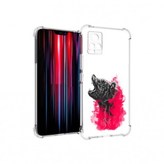 Чехол MyPads Tocco для Vivo V20 PRO медведь в дымке (PT226964.386.463)