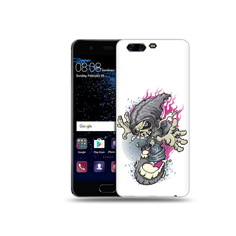 Чехол MyPads Tocco для Huawei P10 нарисованный скелет на скейт борде (PT60870.50.512)