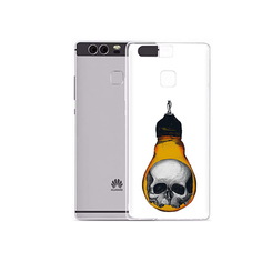 Чехол MyPads Tocco для Huawei P9 Plus череп в лампочке (PT31455.54.676)