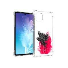 Чехол MyPads Tocco для Samsung Galaxy Note 10 Lite медведь в дымке (PT142413.491.463)