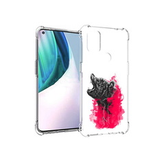 Чехол MyPads Tocco для OnePlus Nord N10 5G медведь в дымке (PT227047.129.463)
