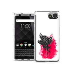 Чехол MyPads Tocco для BlackBerry KeyOne медведь в дымке
