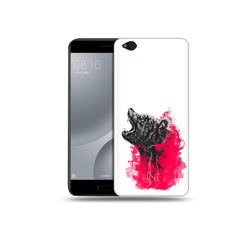 Чехол MyPads Tocco для Xiaomi Mi 5C медведь в дымке (PT61938.328.463)