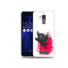 Чехол MyPads Tocco для Asus ZenFone 3 Max ‏(ZC520TL) медведь в дымке
