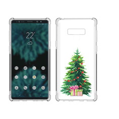 Чехол MyPads Tocco для Samsung Galaxy Note 9 Елка новогодняя с подарками акварель