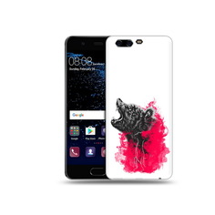Чехол MyPads Tocco для Huawei P10 медведь в дымке (PT60870.50.463)