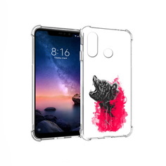 Чехол MyPads Tocco для Xiaomi Redmi Note 6 медведь в дымке (PT118671.310.463)