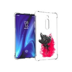Чехол MyPads Tocco для Xiaomi Redmi K20 медведь в дымке (PT130504.291.463)