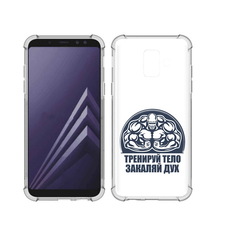 Чехол MyPads Tocco для Samsung Galaxy A6 (2018) бодибилдинг закаляй дух (PT111558.582.234)