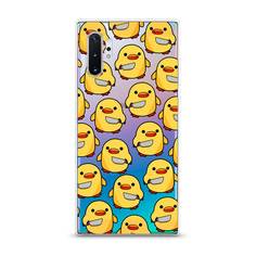 Чехол на Samsung Galaxy Note 10 Plus "Утка с ножом" Case Place