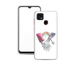Чехол MyPads Tocco для ZTE Blade 20 Smart абстракция руки в татуировках (PT226940.456.212)