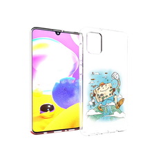 Чехол MyPads Tocco для Samsung Galaxy A31 Счастливый чемодан (PT146911.482.166)