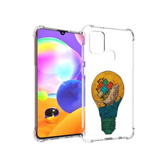 Чехол MyPads Tocco для Samsung Galaxy A21s кит в лампочке с парусами (PT149116.528.387)