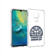 Чехол MyPads Tocco для Huawei Mate 20x бодибилдинг закаляй дух (PT124578.30.234)