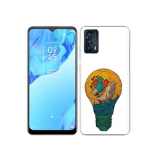Чехол MyPads Tocco для TCL 20B кит в лампочке с парусами