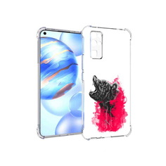 Чехол MyPads Tocco для Honor 30 медведь в дымке (PT147988.19.463)