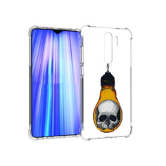 Чехол MyPads Tocco для Xiaomi Redmi Note 8 Pro череп в лампочке (PT135544.276.676)