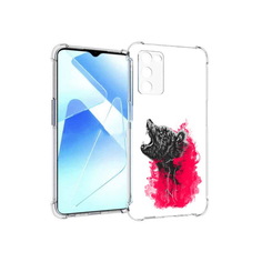 Чехол MyPads Tocco для Infinix Zero X Pro медведь в дымке