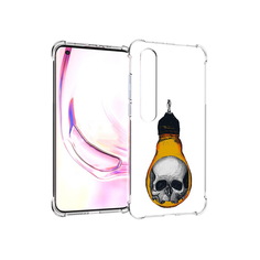 Чехол MyPads Tocco для Xiaomi Mi 10 Pro череп в лампочке (PT144585.295.676)
