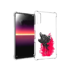 Чехол MyPads Tocco для Sony Xperia L4 медведь в дымке (PT227010.235.463)