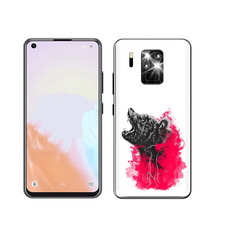 Чехол MyPads Tocco для Oukitel C18 Pro медведь в дымке