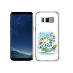 Чехол MyPads Tocco для Samsung Galaxy S8 Счастливый чемодан (PT62300.601.166)