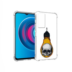 Чехол MyPads Tocco для Vivo Y74s череп в лампочке (PT224892.430.676)