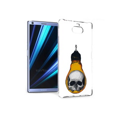 Чехол MyPads Tocco для Sony Xperia 10 череп в лампочке (PT125953.225.676)