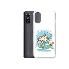 Чехол MyPads Tocco для ZTE Blade A31 Plus Счастливый чемодан (PT226943.475.166)