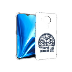 Чехол MyPads Tocco для Nokia 5.4 бодибилдинг закаляй дух (PT156621.100.234)