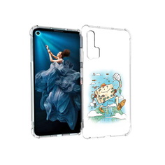 Чехол MyPads Tocco для Honor 20 Pro Счастливый чемодан (PT129185.18.166)