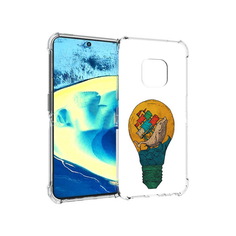 Чехол MyPads Tocco для Nokia XR20 кит в лампочке с парусами (PT161671.111.387)