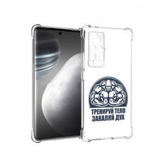 Чехол MyPads Tocco для Vivo X60 pro бодибилдинг закаляй дух (PT226972.385.234)