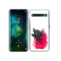 Чехол MyPads Tocco для TCL 10 Pro медведь в дымке
