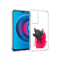 Чехол MyPads Tocco для Vivo Y74s медведь в дымке (PT224892.430.463)