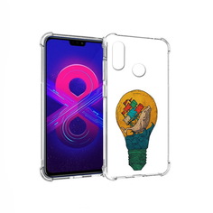 Чехол MyPads Tocco для Honor 8X Max кит в лампочке с парусами (PT118941.31.387)