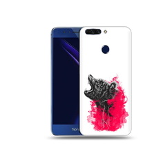 Чехол MyPads Tocco для Honor 8 Pro медведь в дымке (PT66177.42.463)