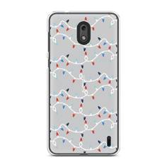 Чехол на Nokia 2 "Разноцветная гирлянда" Case Place