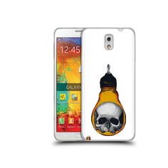 Чехол MyPads Tocco для Samsung Galaxy Note 3 череп в лампочке