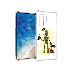Чехол MyPads Tocco для Vivo X30 прикольный робот (PT142331.408.557)