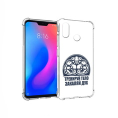 Чехол MyPads Tocco для Xiaomi Redmi 6 Pro бодибилдинг закаляй дух (PT113887.306.234)